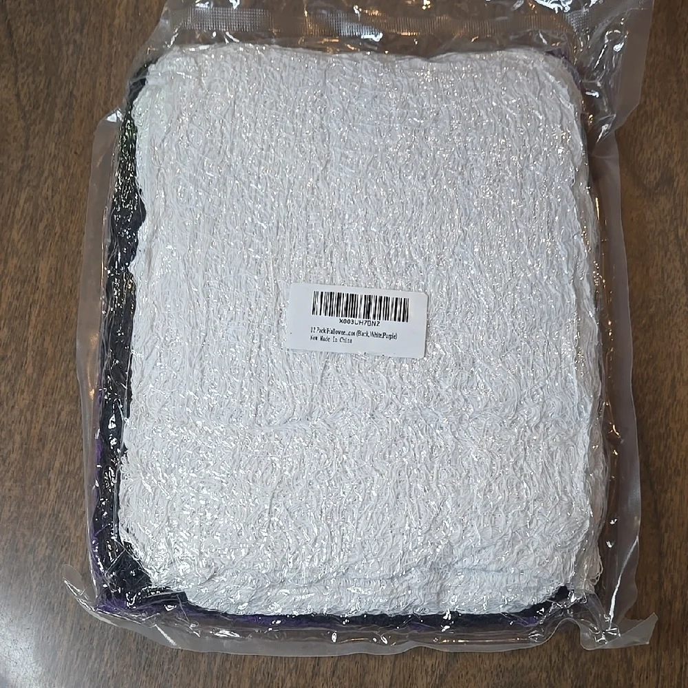 Spider Web and Spooky‎ Cloth Decoration Bundle - 3 Pieces